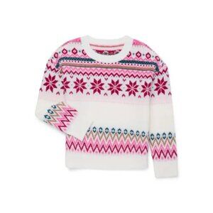 NEW Wonder Nation Girls Fairaisle Sweater XS 4/5